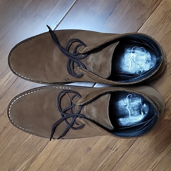 Thursday Boots Scout Chukka Cognac Suede Size 6 - Picture 2 of 4